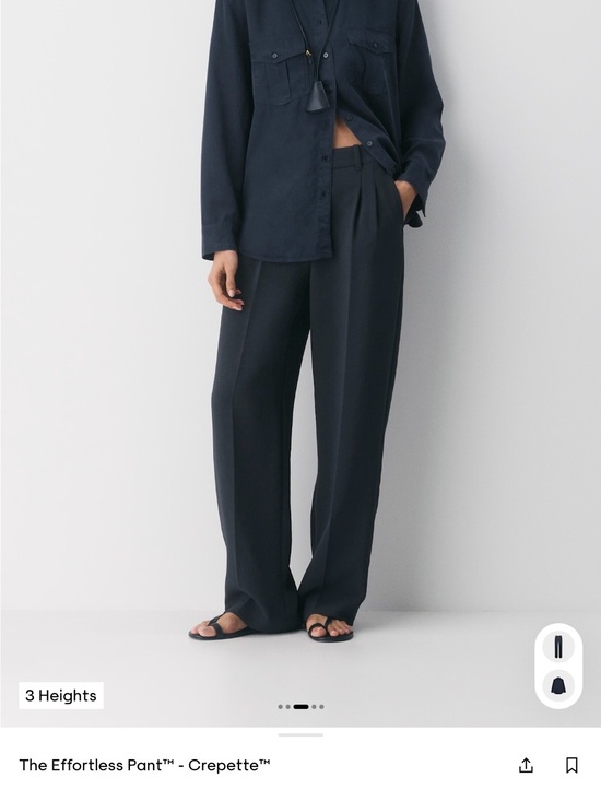 Aritzia Pants - Aritzia The Effortless Pant™ in Navy